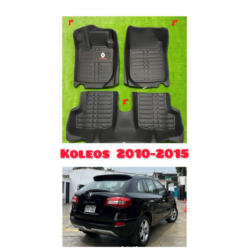 PISO 5D RENAULT KOLEOSK 2010-2015 PVC