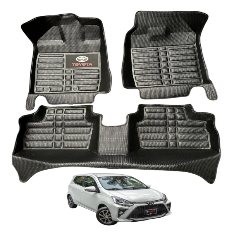 PISO 5D TOYOTA AGYA 2019-2023 PVC