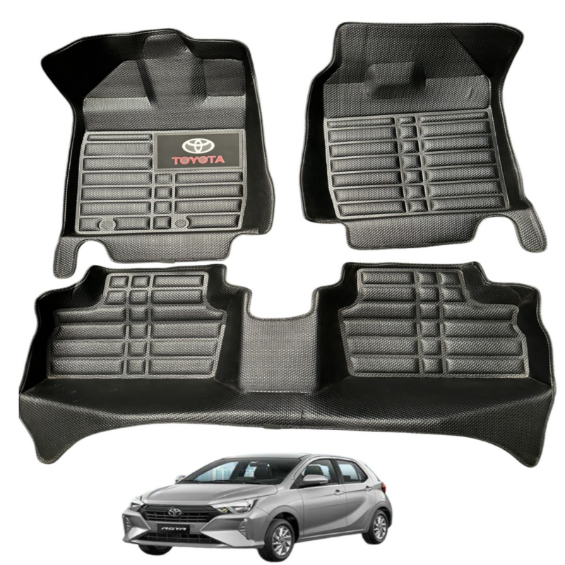 PISO 5D TOYOTA AGYA 2024+ PVC