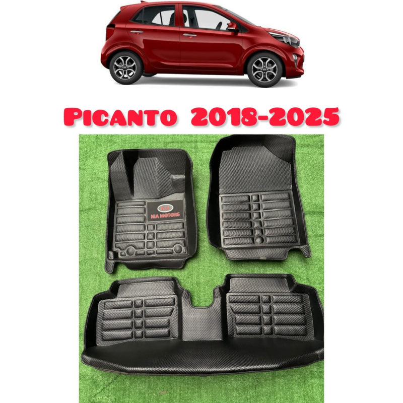 PISO 5D KIA PICANTO 2018-2024 PVC