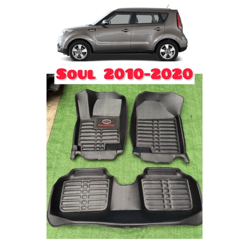 PISO 5D KIA SOUL 2010-2019 PVC