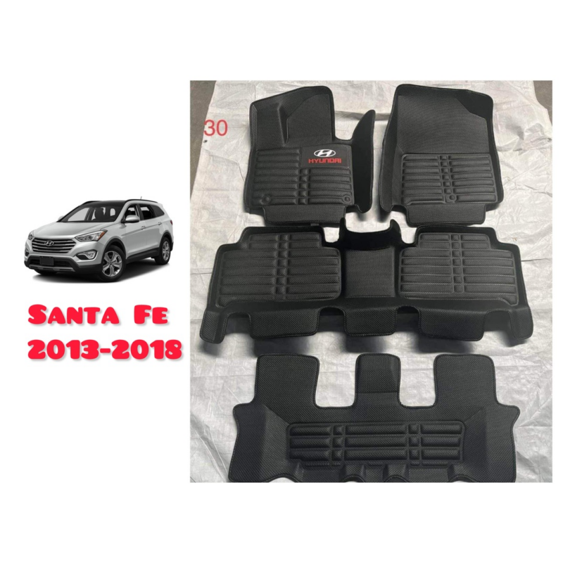 PISO 5D HYUNDAI SANTA FE 2013-2018 PVC