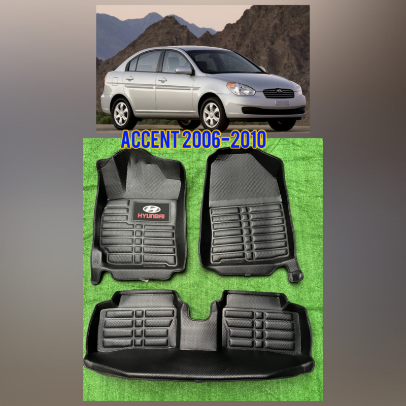 PISO 5D HYUNDAI ACCENT 2006-2011 PVC